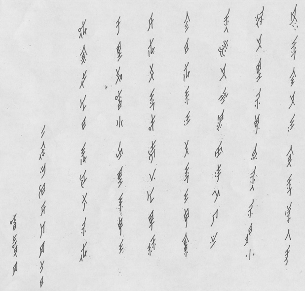 A part of Hu Meiyue胡美月's poem